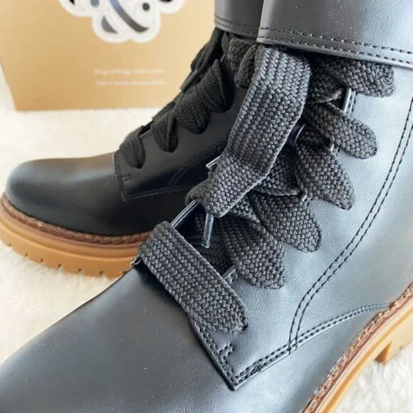 Combat Boots . Size: 8 . Sam & Libby ............. New in The Box - Picture 10 of 11